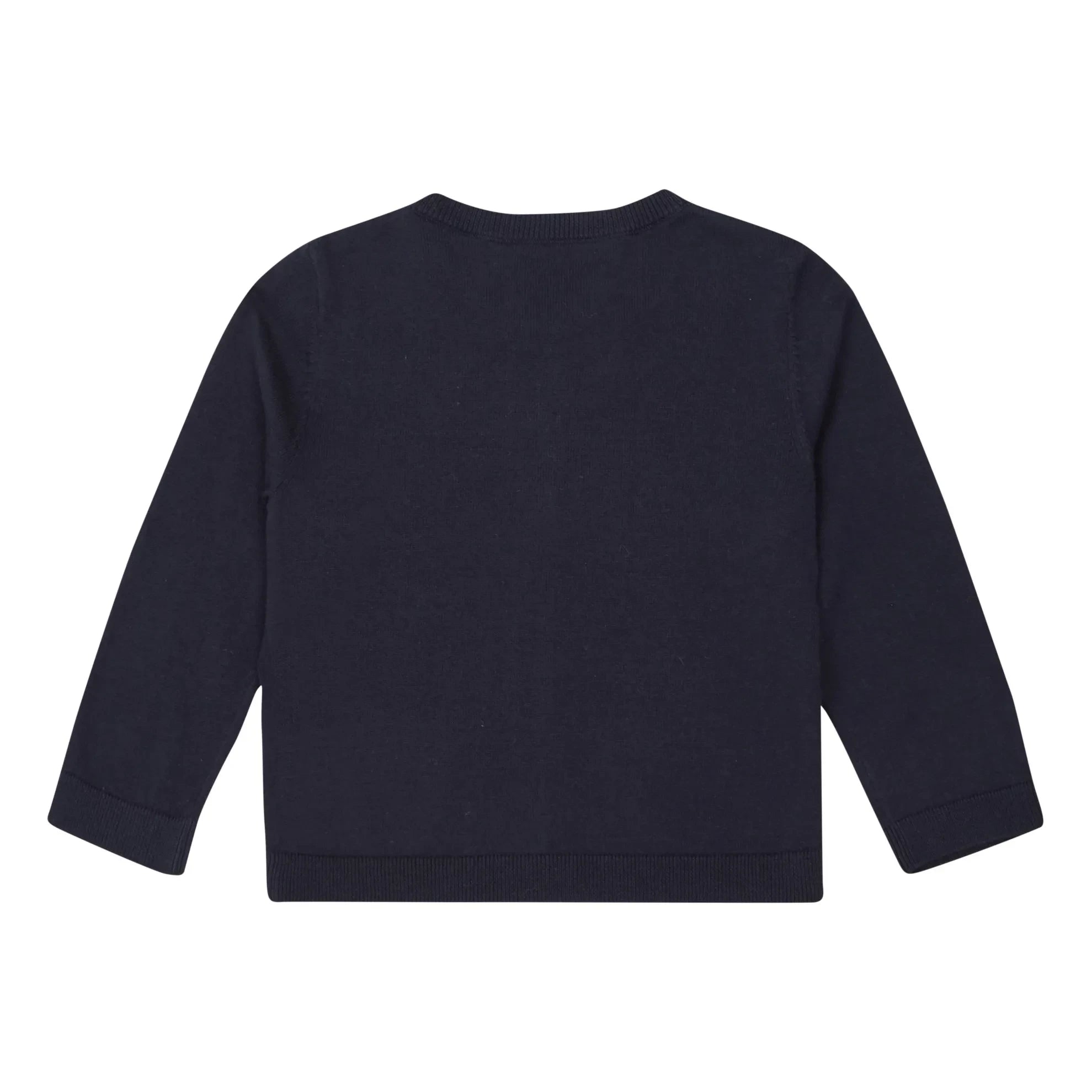 Bonpoint – Marineblaue Strickjacke