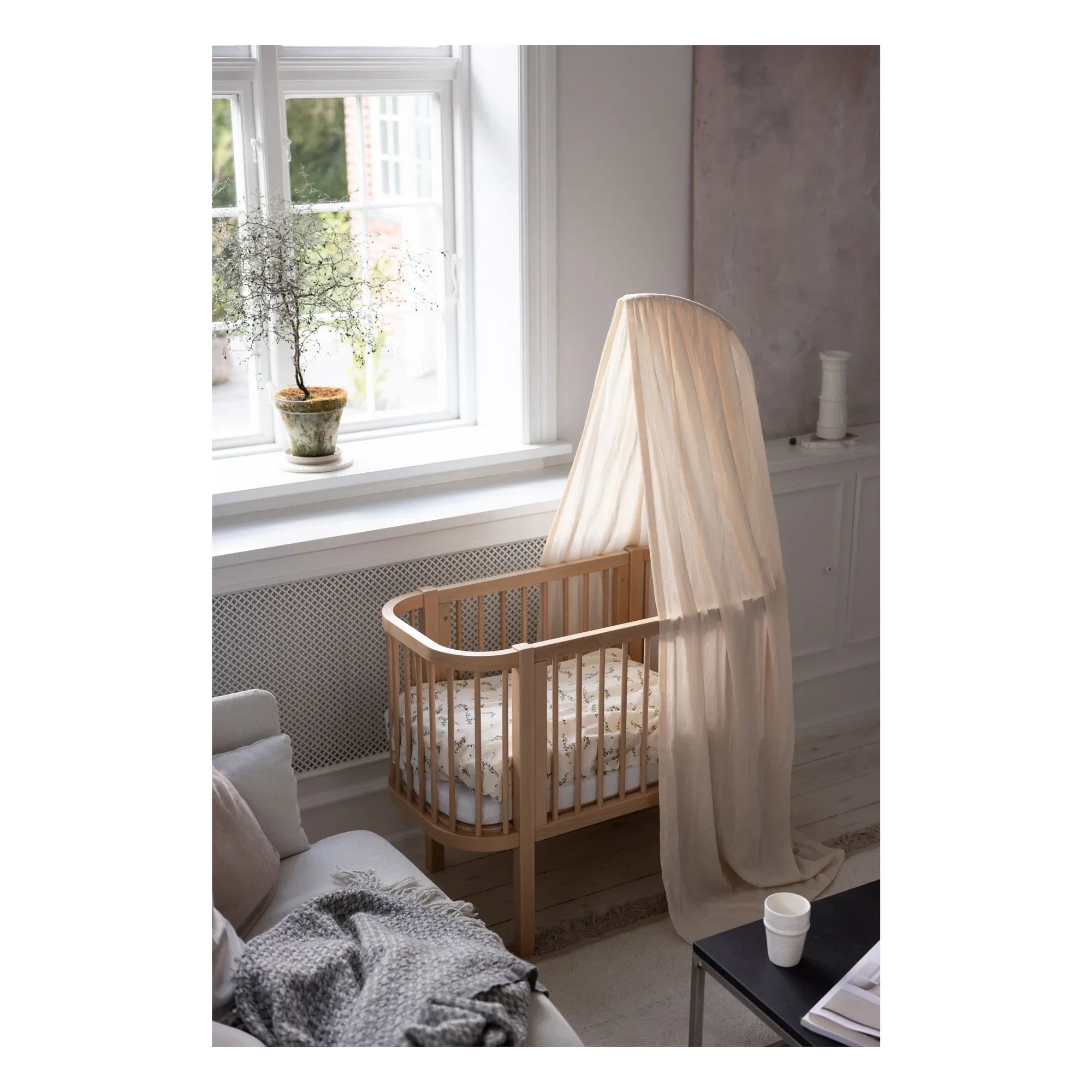 Sebra - Babybay Beistellbett | Buche