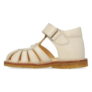 Angulus - Herz Sandalen | Creme