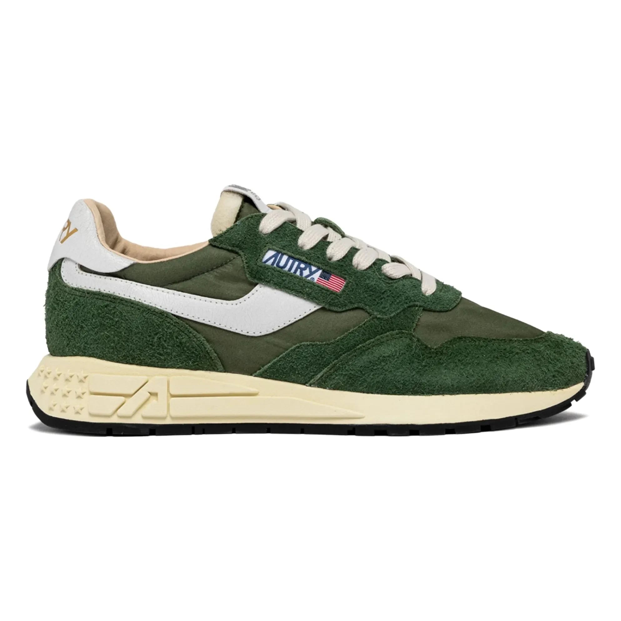 Autry - Reelwind Low Nylon Sneakers | Koyu yeşil