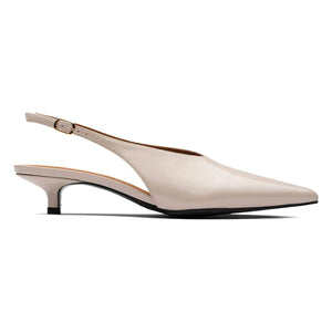 Lachoix - Robin Deri Slingback Ayakkabı | Nude
