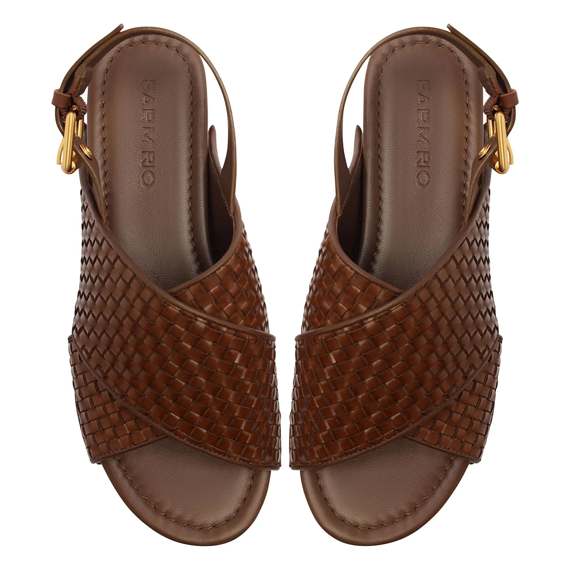 Farm Rio - Flechtsandalen | Braun