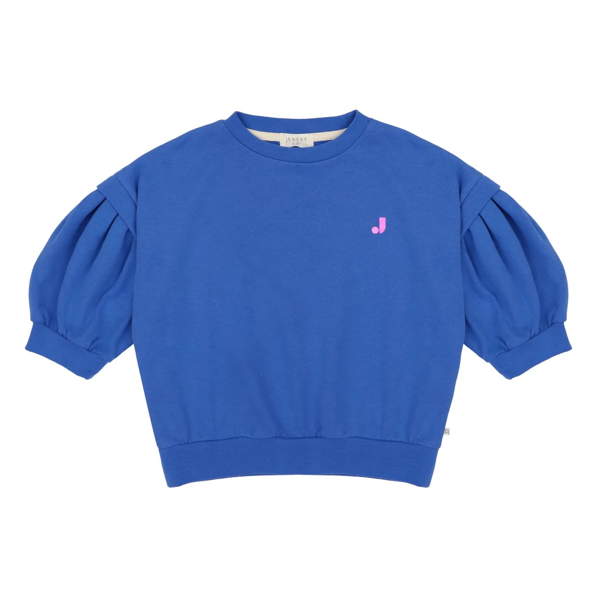 Jenest – Baloon Etoile Bio-Baumwoll-Sweatshirt | Kobalt