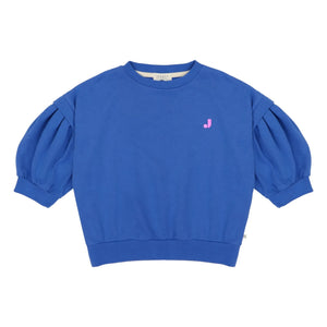 Jenest – Baloon Etoile Bio-Baumwoll-Sweatshirt | Kobalt