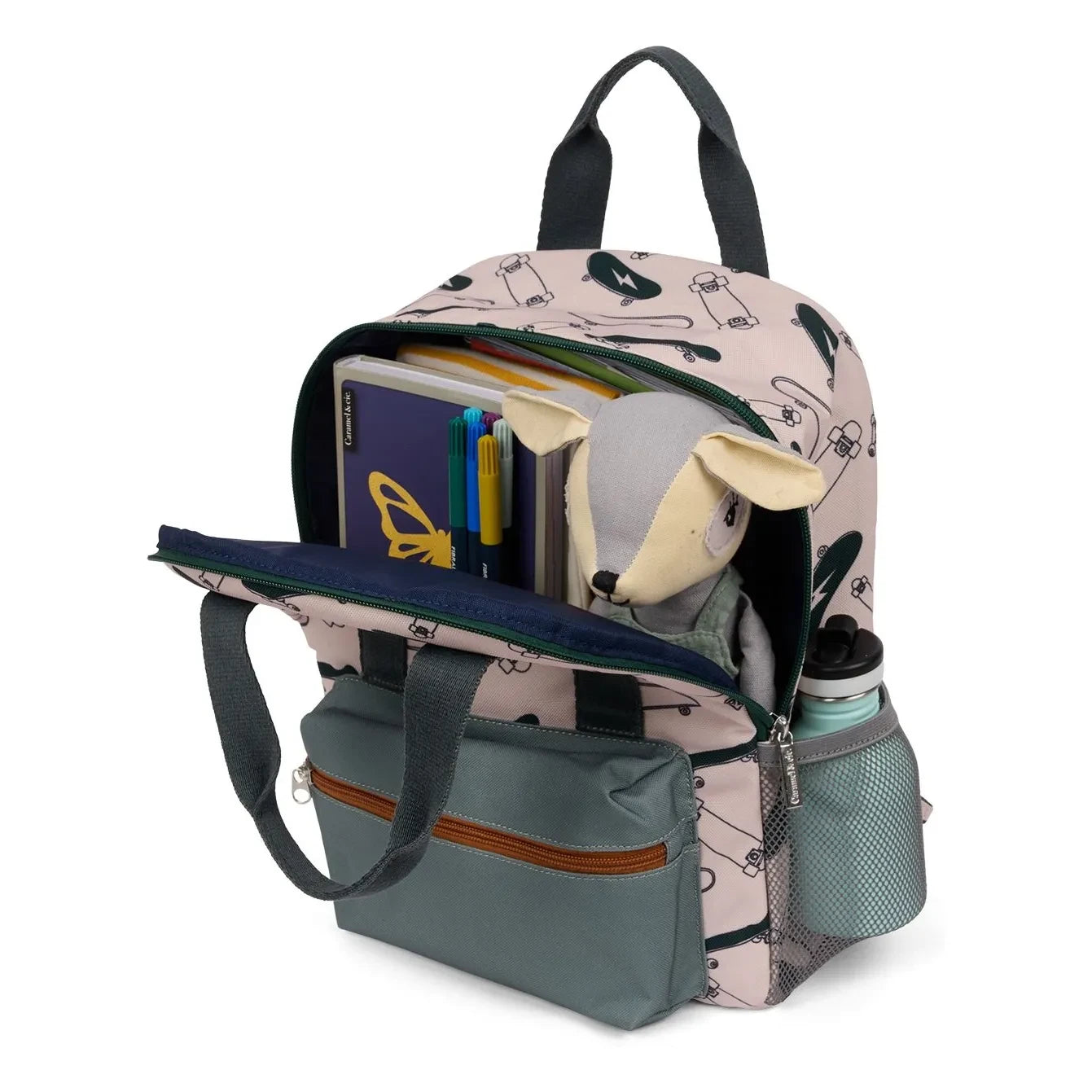 Caramel & Cie - Küçük Sırt Çantası Skates | Ecru