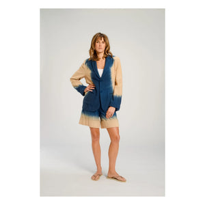 Virginie de Vinster - Blazer Tye and Die Oga | Blue
