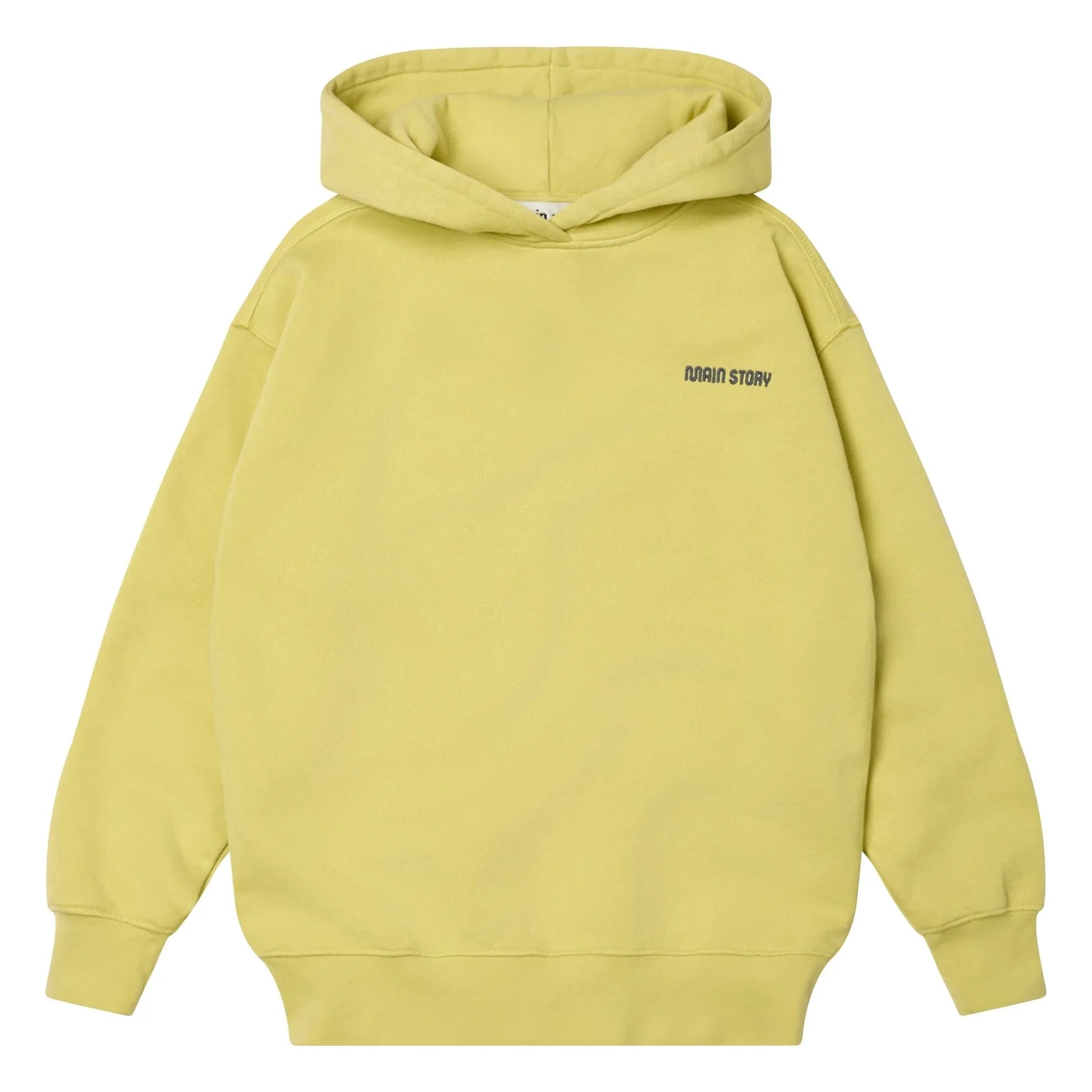 Main Story - Logo Kapüşonlu Sweatshirt | Sarı
