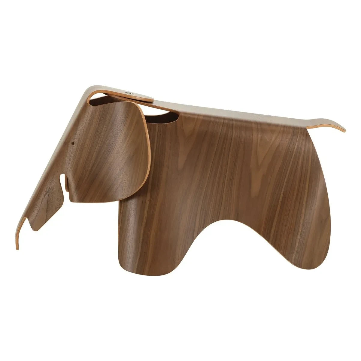 Vitra - Eames Elephant Hocker | Dunkles Holz