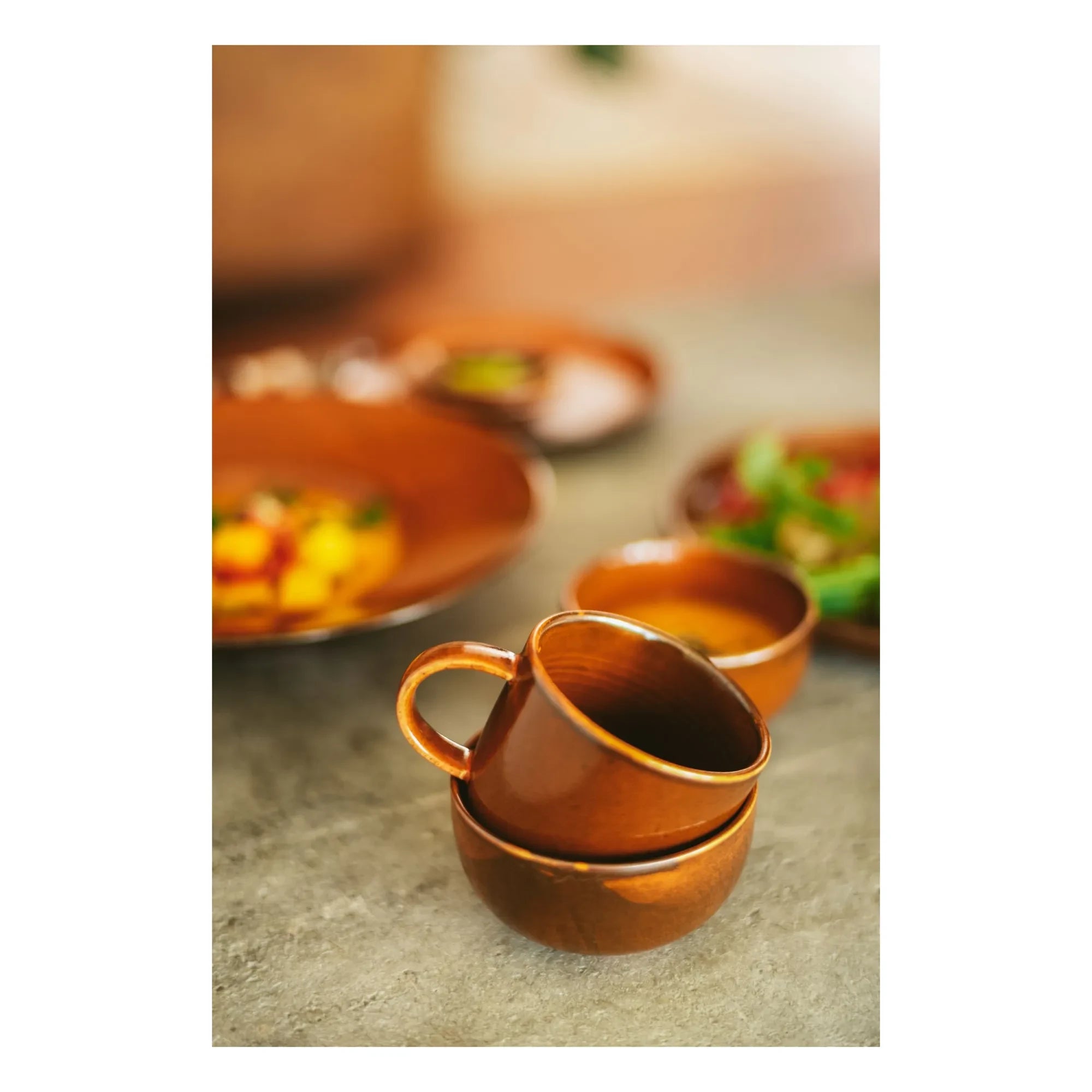 HKliving - Şef seramik kase | Terracotta