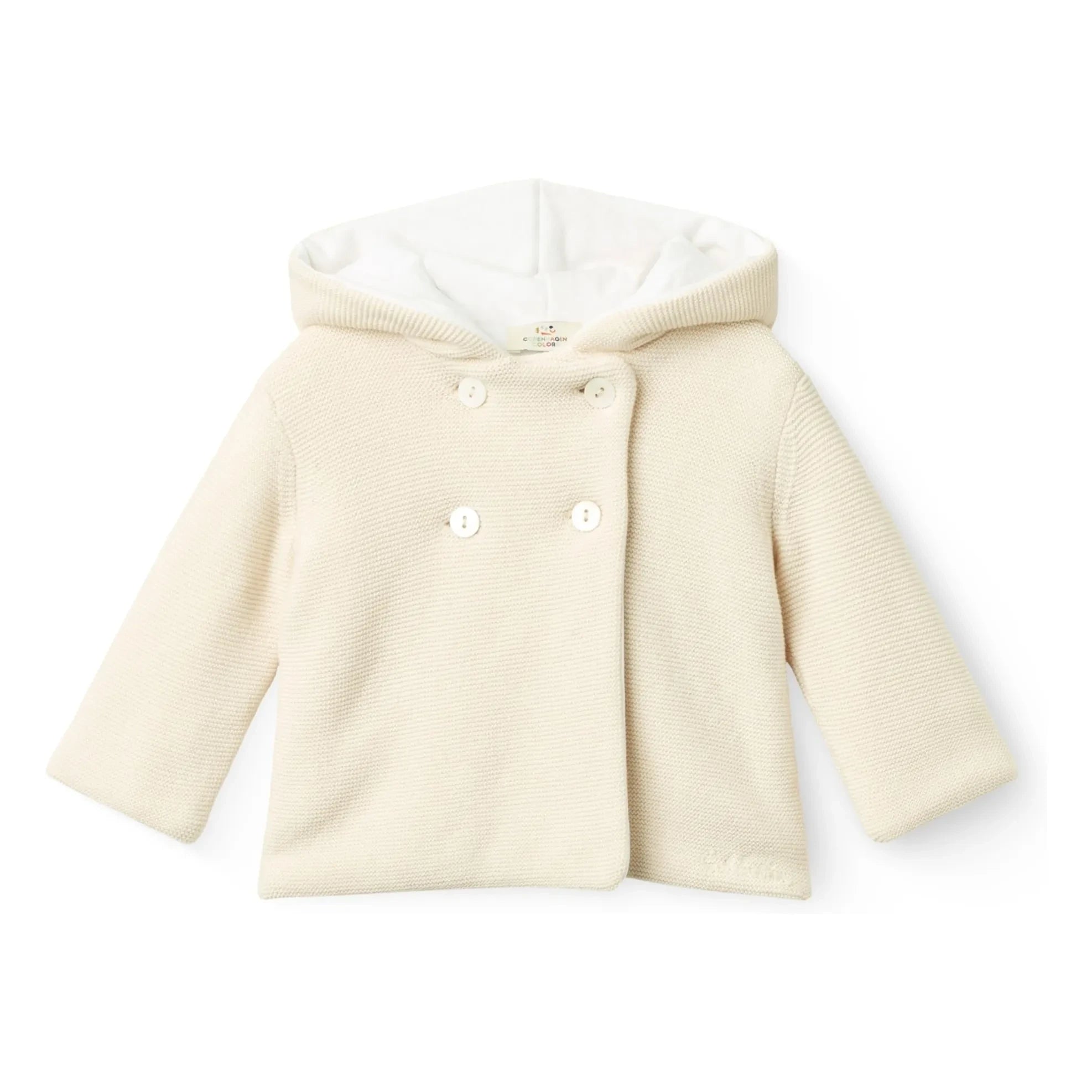 Copenhagen Colors - Organic Cotton Hooded Jacket | Cream
