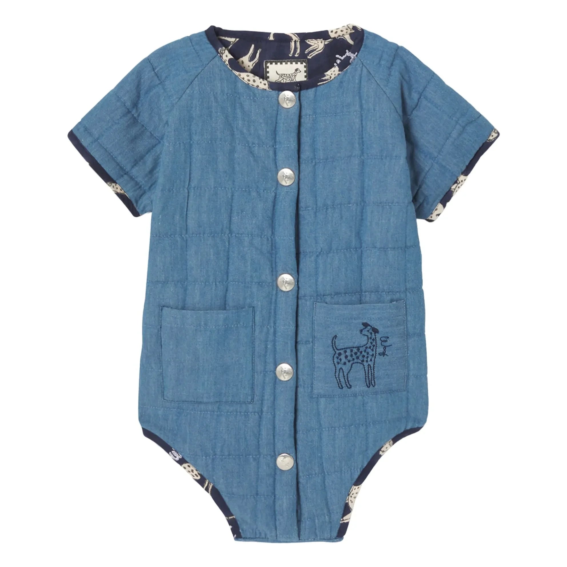 Apaches - Dadi Chambray tulum | Mavi
