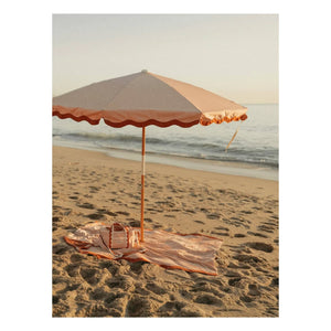 Business & Pleasure Co. - Delikli plaj havlusu | Pembe