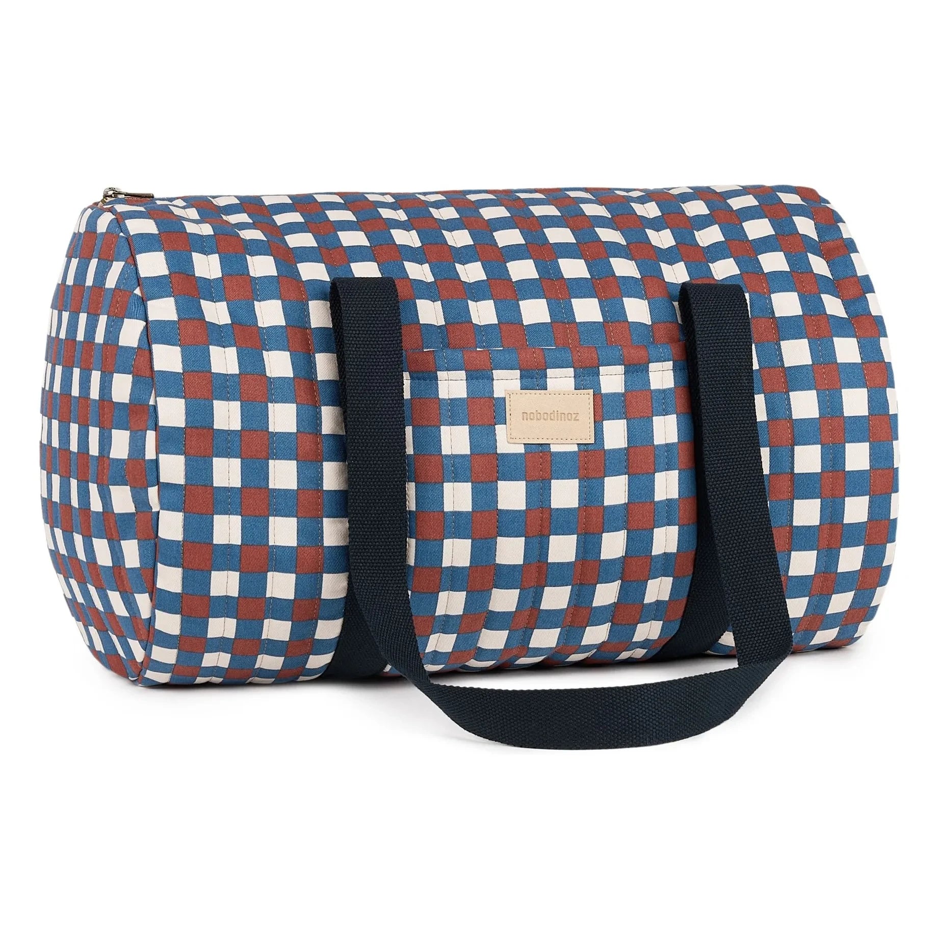 Nobodinoz - Hyde Park Mosaic Weekend Bag | Blue