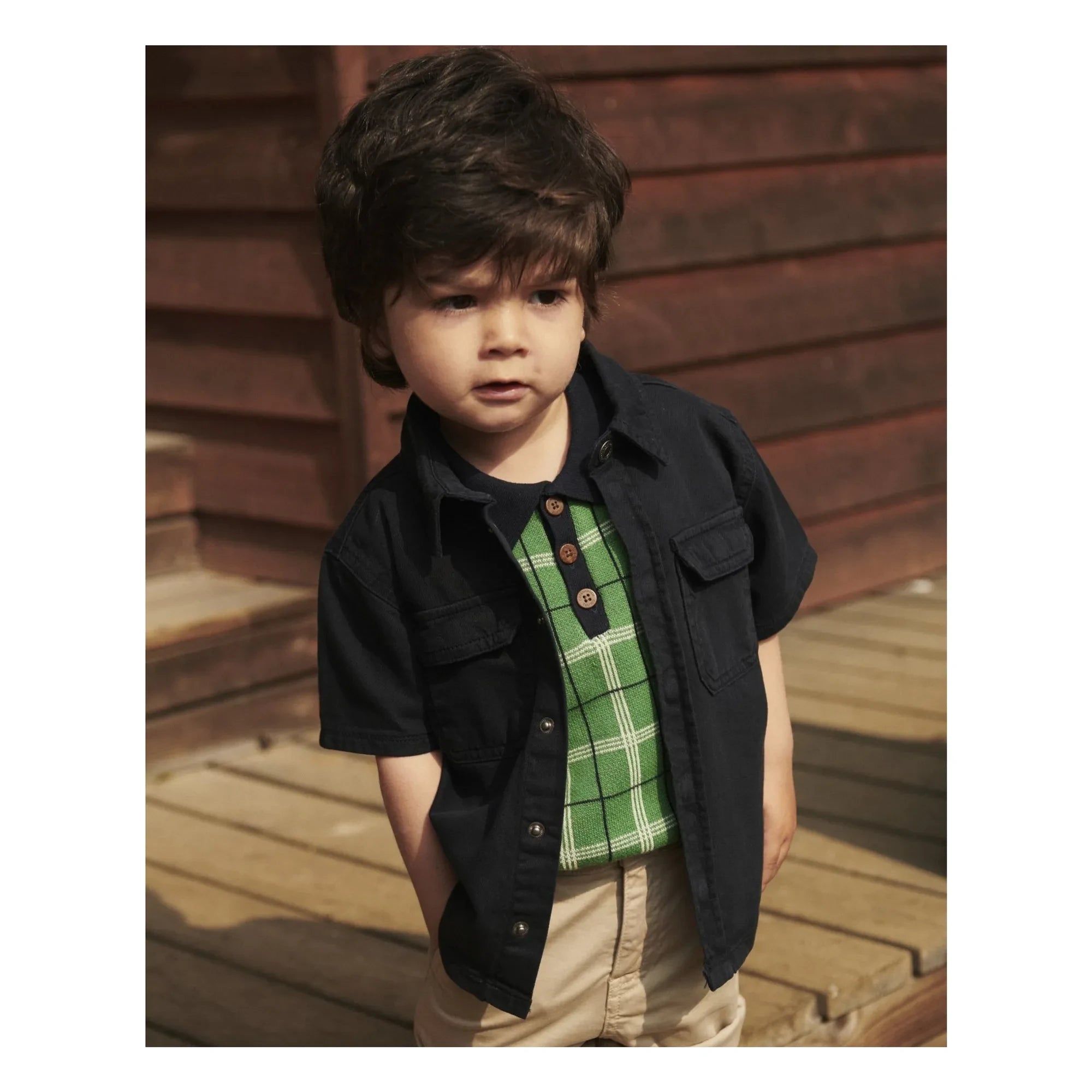 Copenhagen Colors - Poloshirt aus Bio-Baumwoll-Jersey | Meadow Green