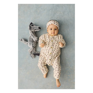 Louise Misha - Hélène Organic Cotton Romper | Cream