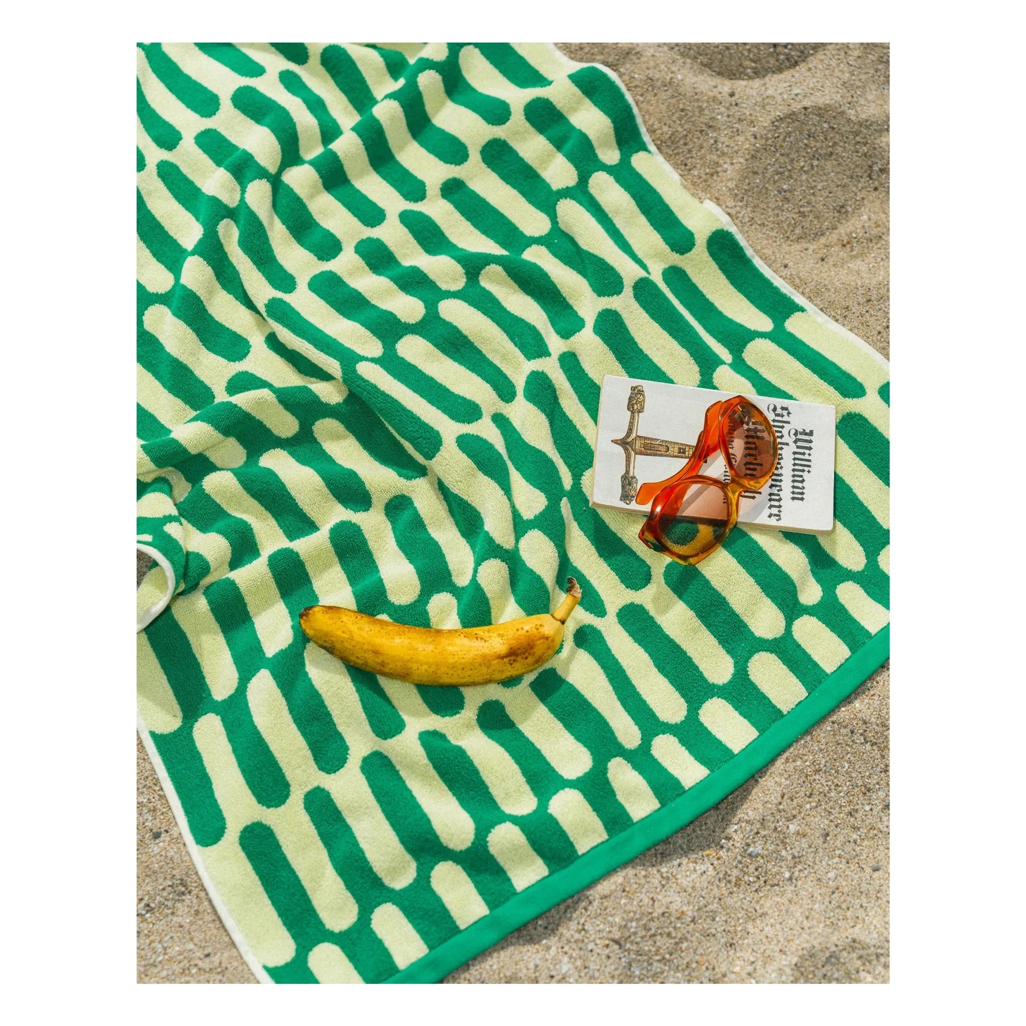 Tarta Gelatina - Paseo Bathroom Towel | Green