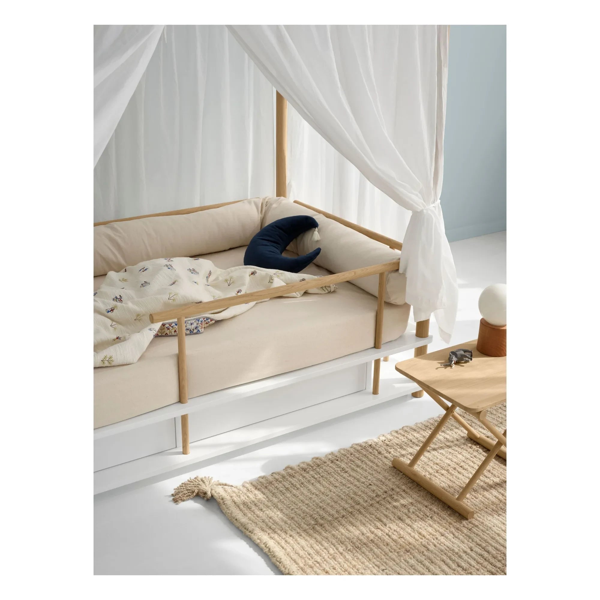 Oliver Furniture - Meşe çocuk karyolası