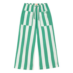 Tinycottons - Grüne Gestreifte Hose