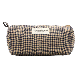 Apaches - Opal Carreaux pencil case | Black