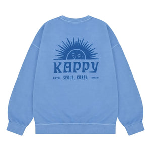 Kappy - Sunny Wing Pigment sweatshirt | Açık Mavi