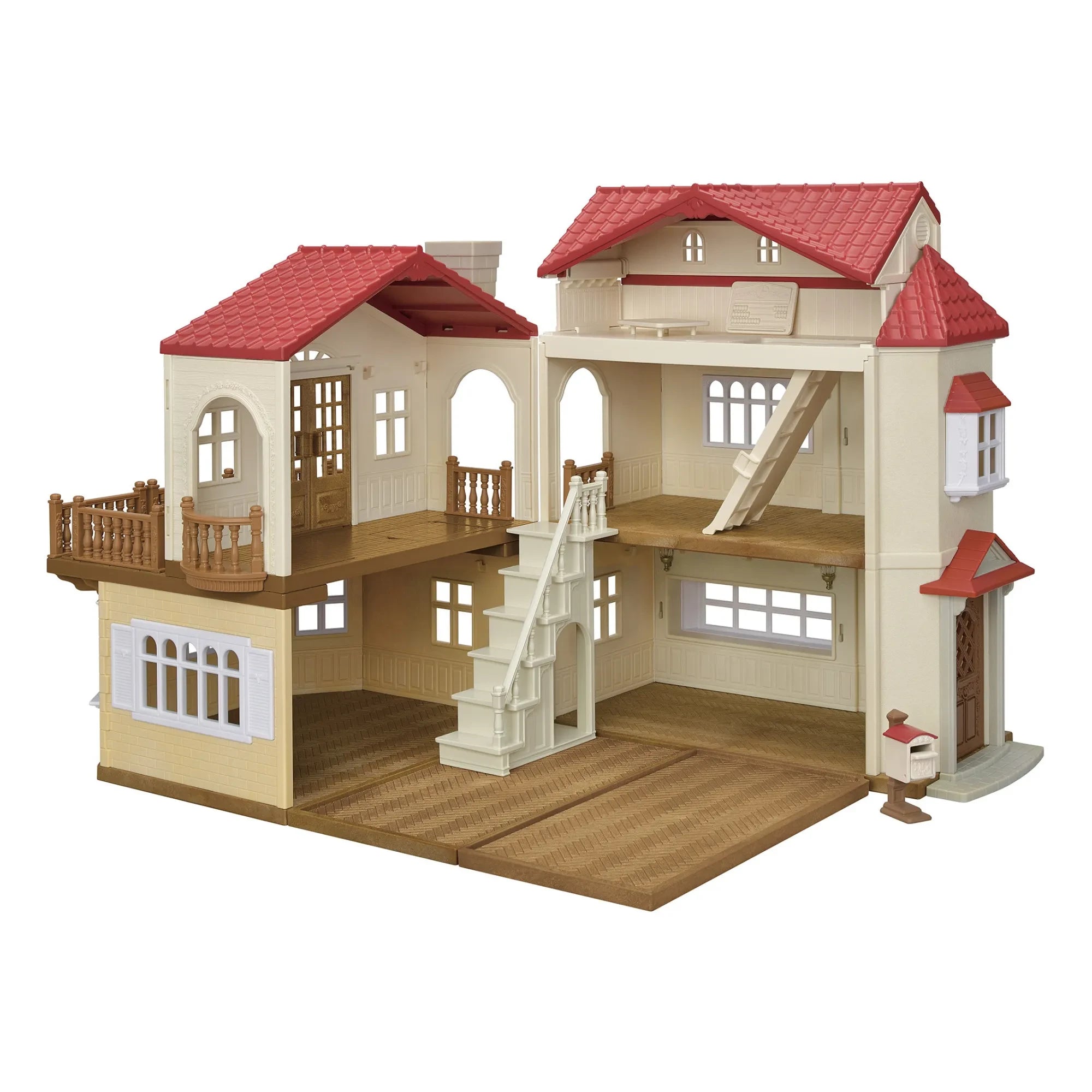Sylvanian Families - Großes, leuchtendes Haus und Geheimzimmer