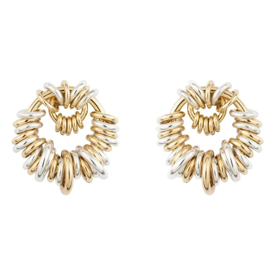 Sigal - Klappcreolen | Gold/Silber