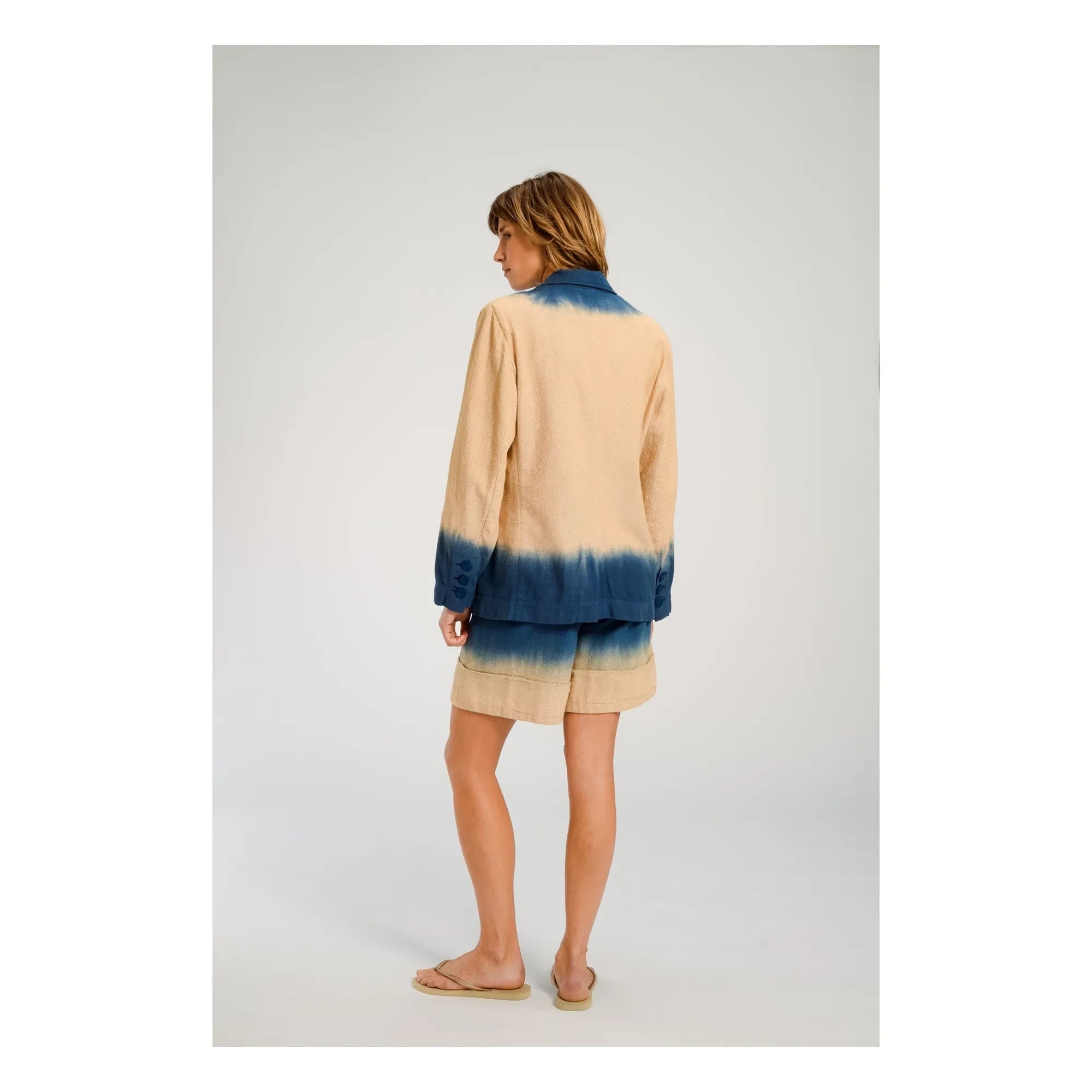 Virginie de Vinster - Blazer Tye and Die Oga | Blue