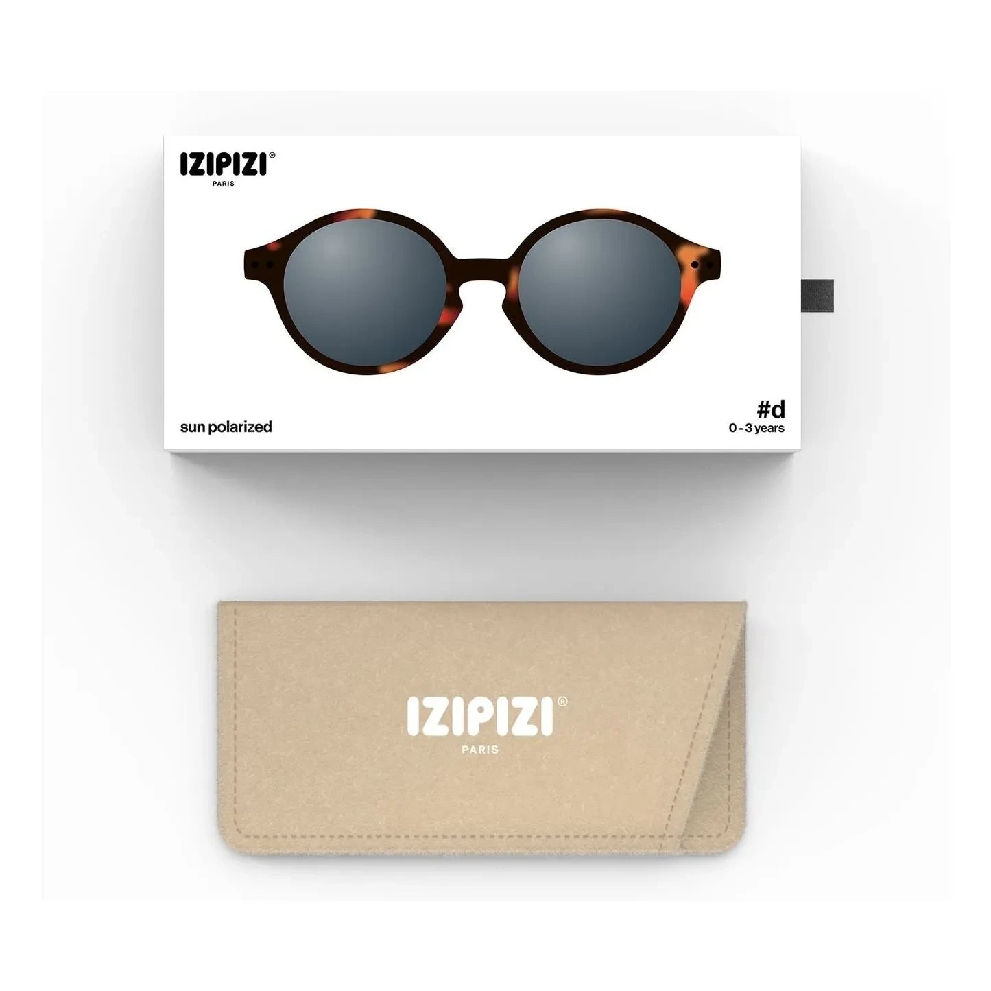 IZIPIZI - #D Baby Sonnenbrille Tortoise | Braun
