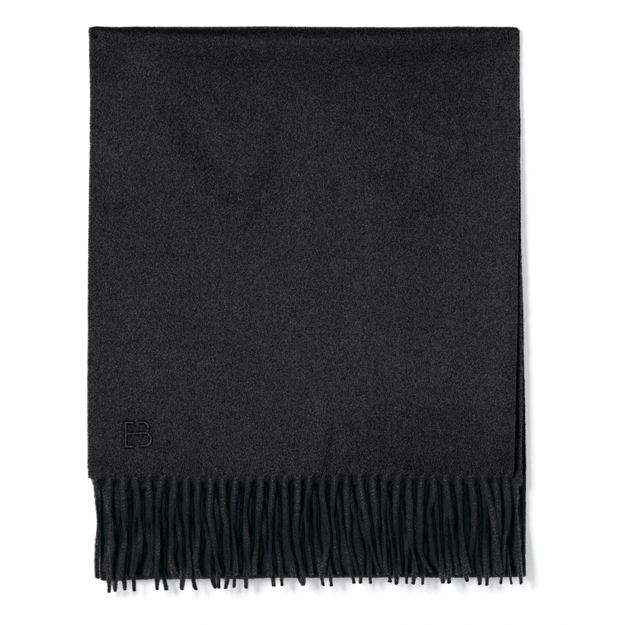 Bompard - Classic EB Cashmere Scarf | Anthracite