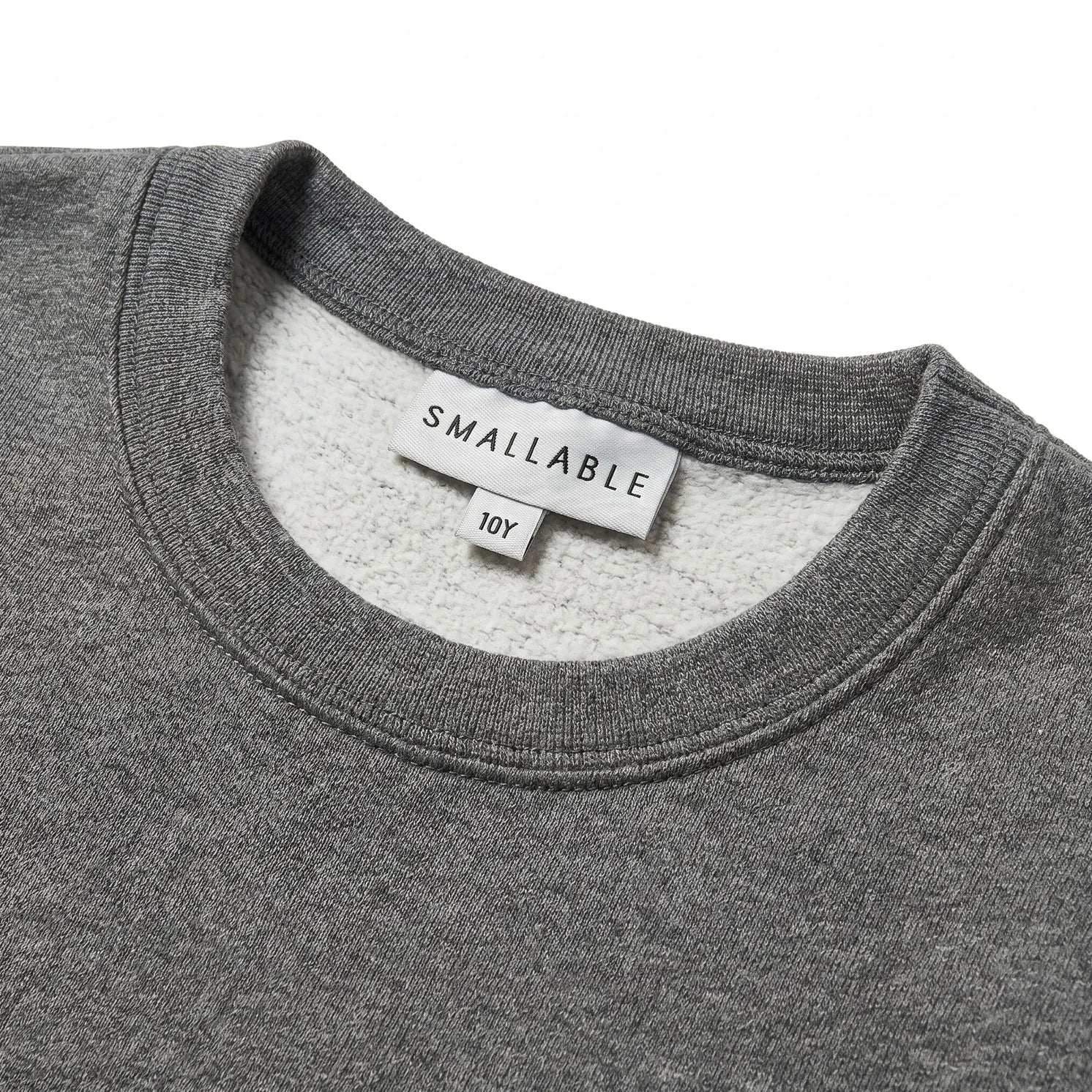 Smallable Kid - Borough Organik Pamuklu Sweatshirt | Gri melanj