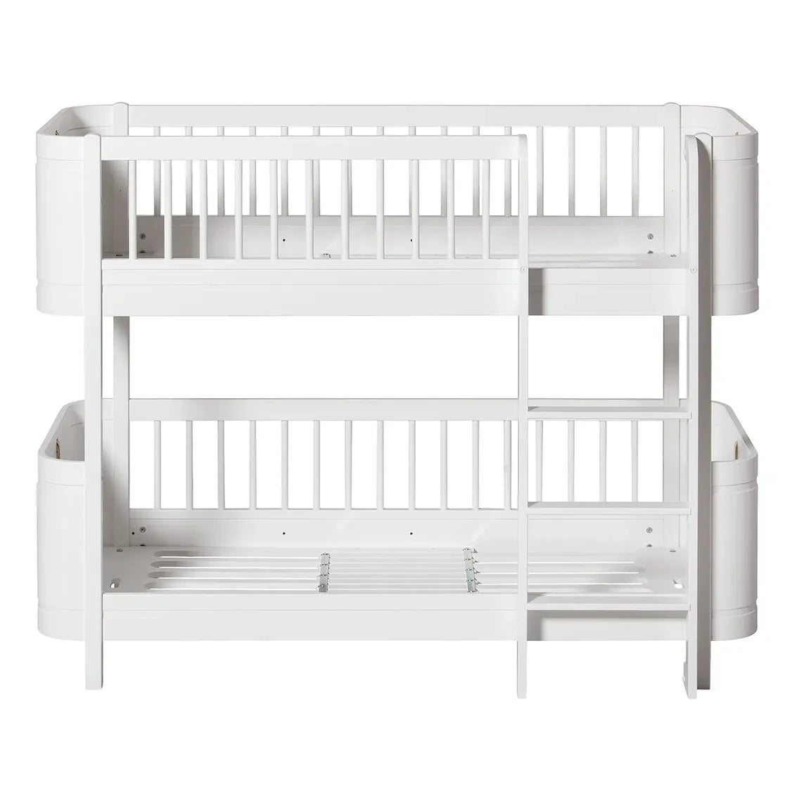 Oliver Furniture - Mini+ Alçak Ranza Yatağı | Beyaz