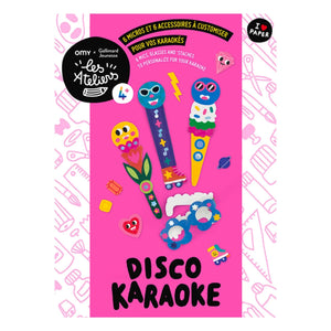 Omy x Gallimard Jeunesse - 6-piece customizable microphone and accessory set