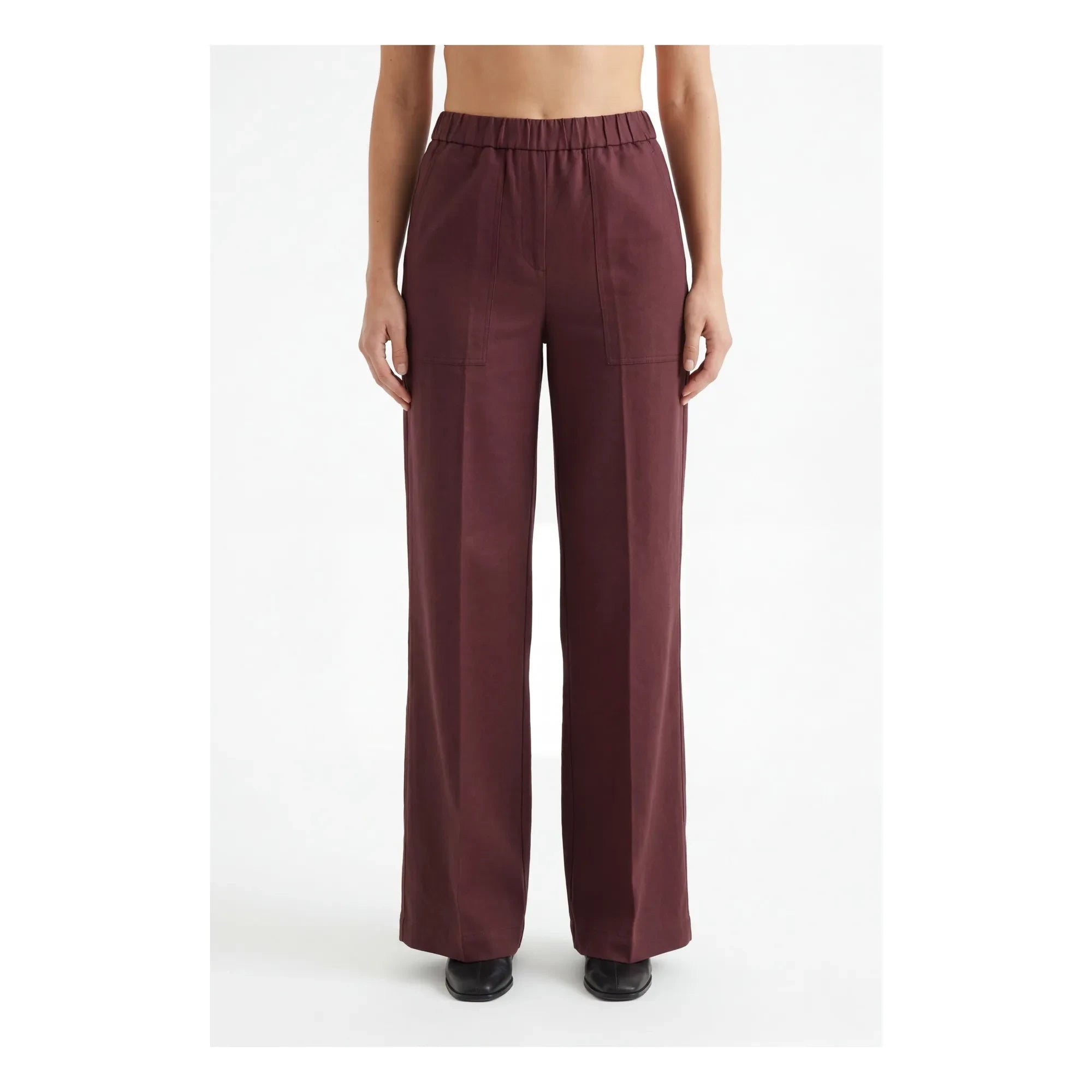Diega - Perillo pantolon | Plum