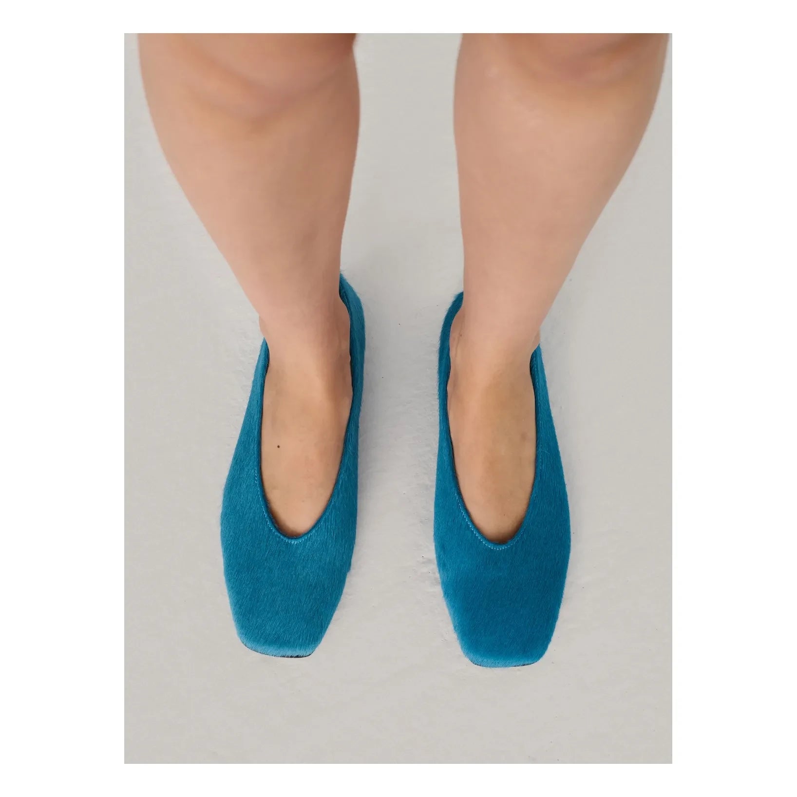 Bobo Choses – Ballerinas aus Leder | Preußischblau