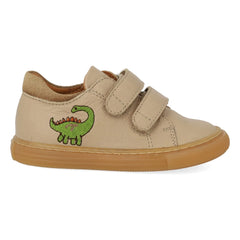 Angulus - Dinosaur Çift Çizimli Sneakers | Kum
