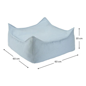 Wigiwama - Outdoor-Pouf | Hellblau