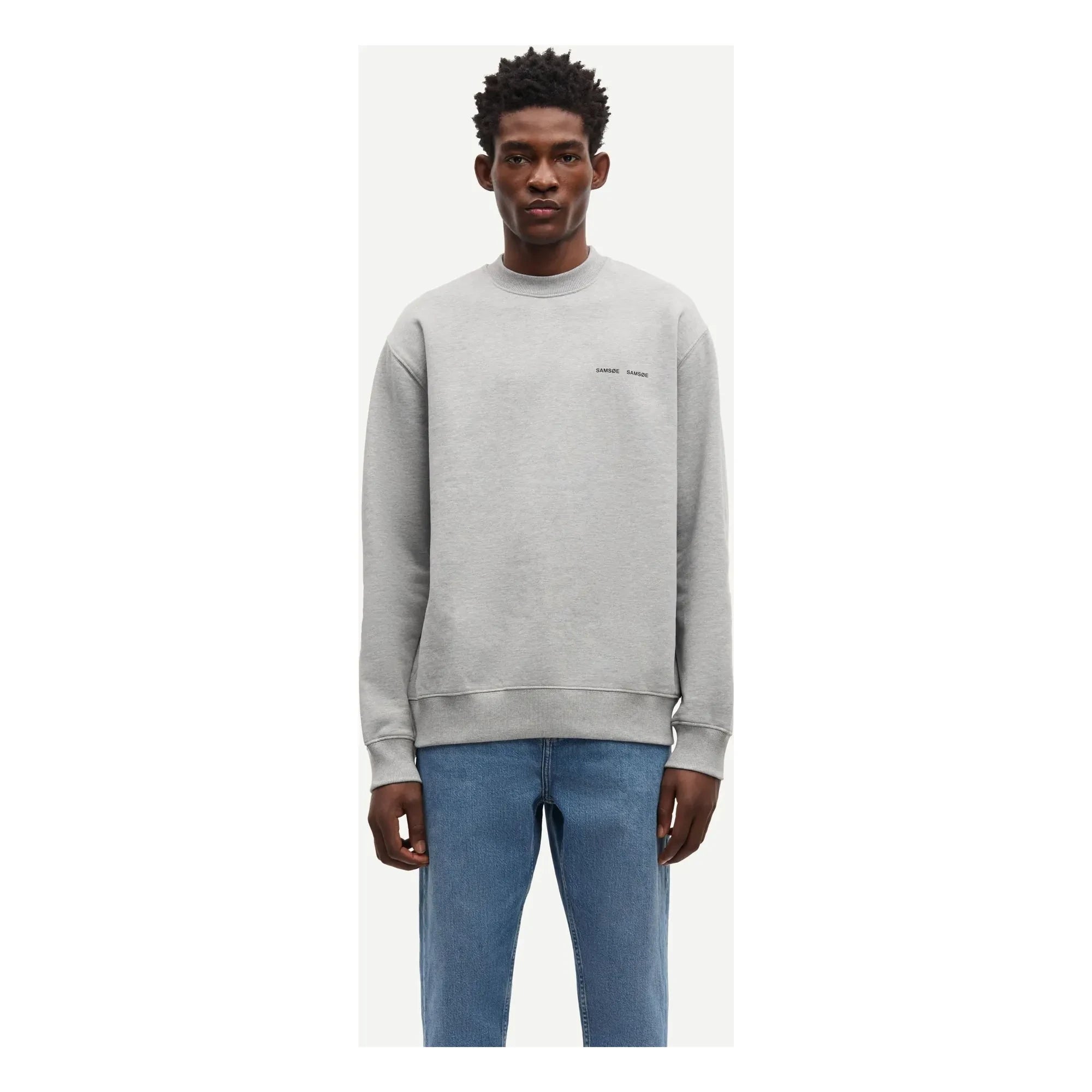 Samsoe Samsoe - Rundhals-Sweatshirt Norsbro 11727 | Grau