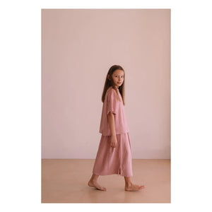 We Are Kids - Jordan organik pamuklu havlu T-shirt | Soft pink