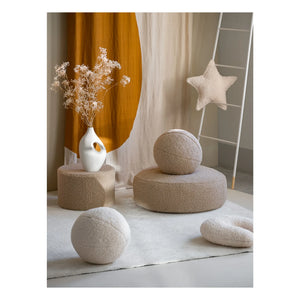 Wigiwama - Teddy puf | Bej