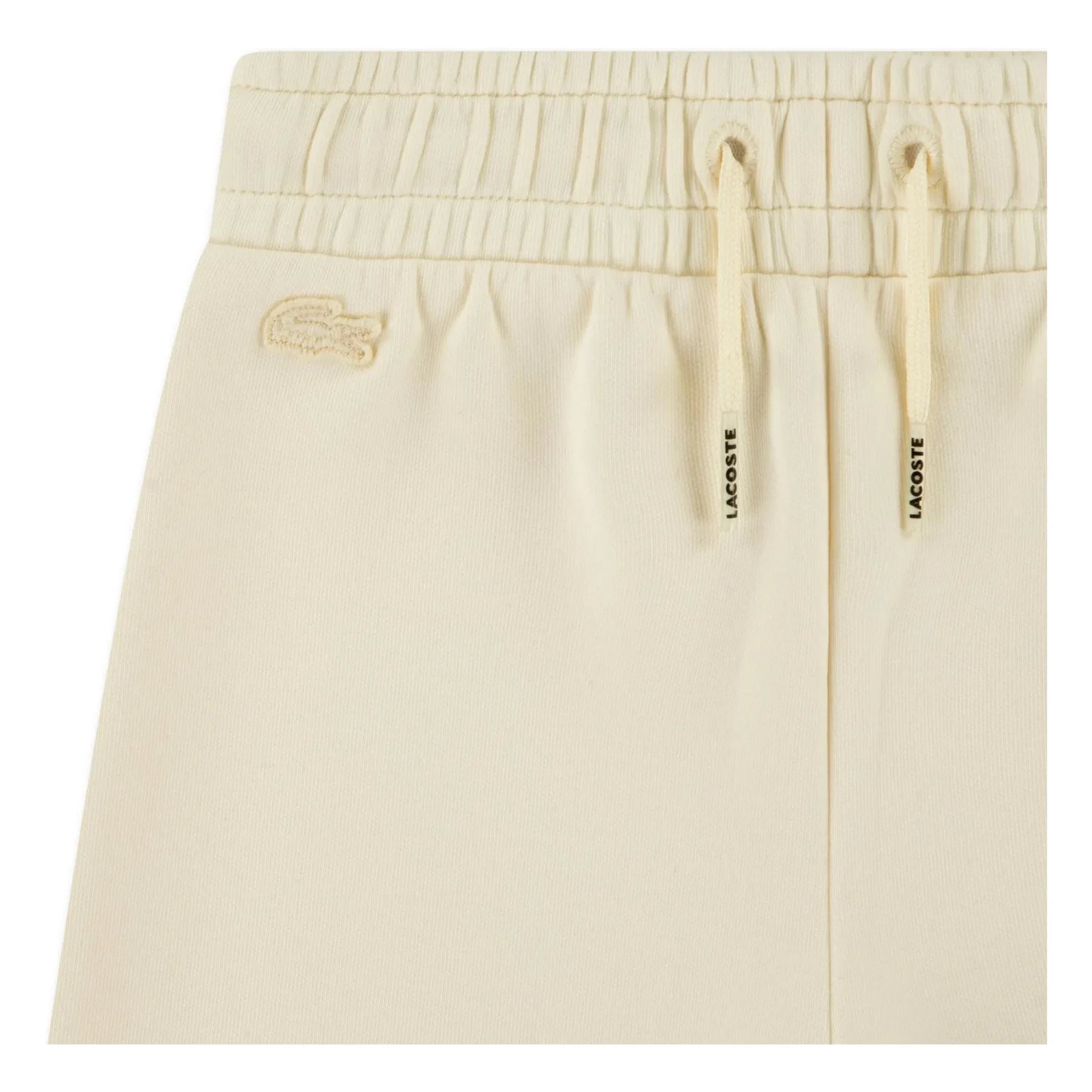 Lacoste – Jogginghose Large L Bio-Baumwolle | Blassgelb