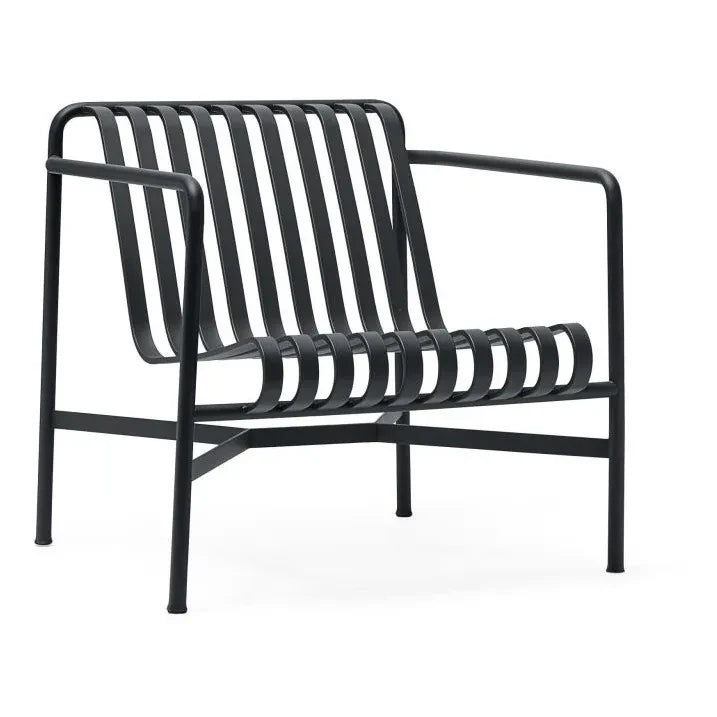 Hay - Palissade Lounge Chair Designed by Ronan and Erwan Bouroullec | Charcoal Gray