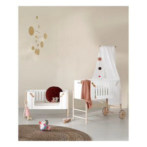 Oliver Furniture - Baldachin für Cododo Holzbett | Weiß