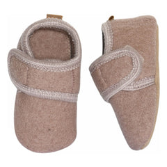 Melton - Woll-Hausschuhe | Rosa
