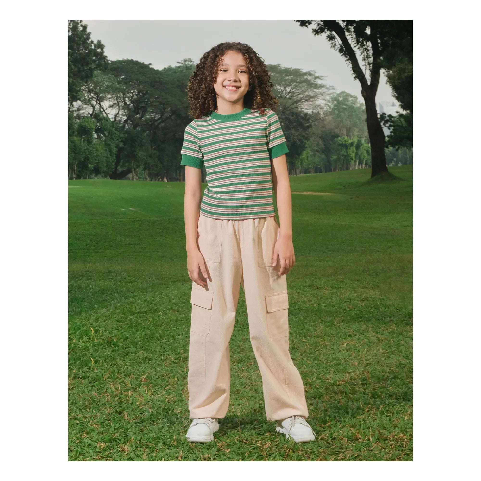 Gingersnaps - Hannah Dokulu Pantolon | Ecru