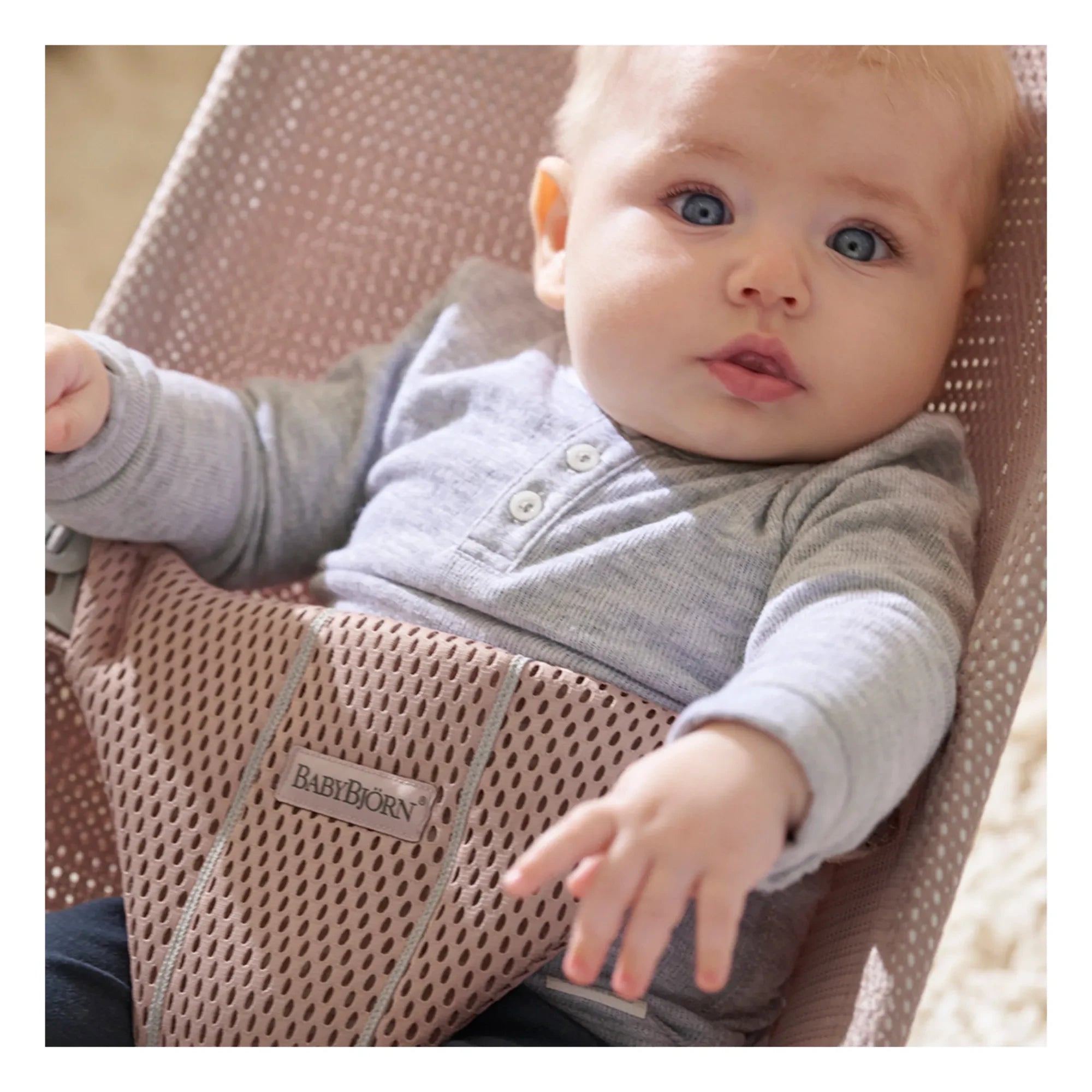 BabyBjörn - Babywippe Bliss Mesh | Rosewood