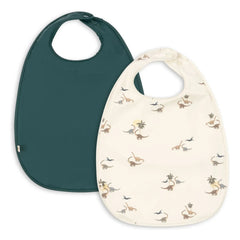 Konges Sløjd - Kubi Bibs - 2'li Set | Yeşil
