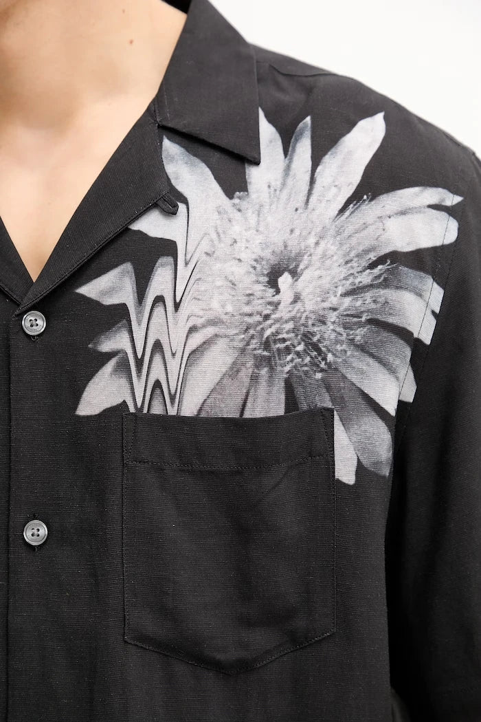 Keten gömlek AllSaints FLORAZE