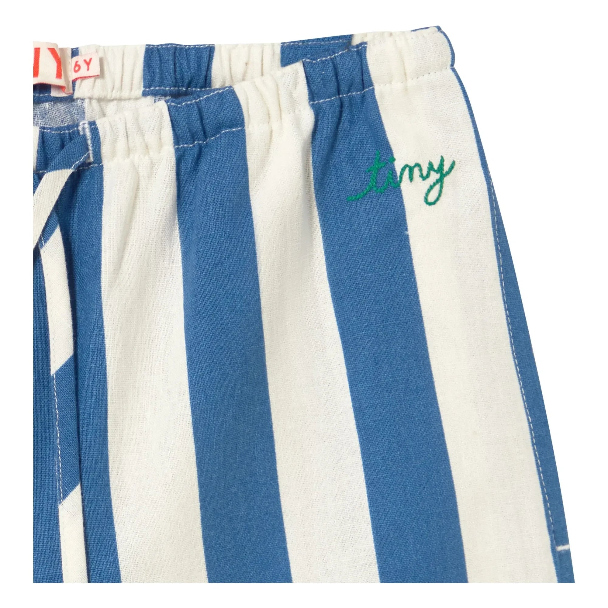 Tinycottons - Blaue Gestreifte Hose | Blau