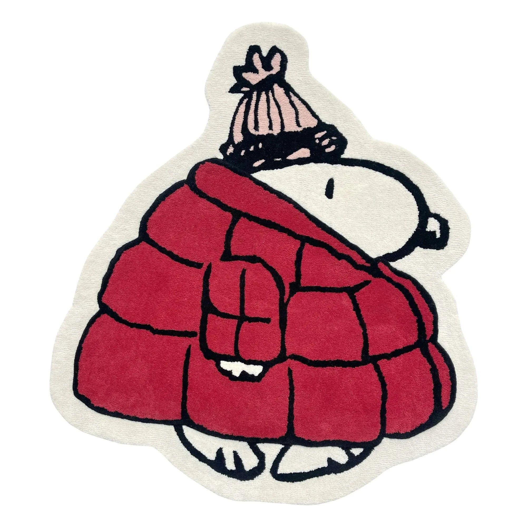 Maison Deux - Peanuts Doudoune halı | Kırmızı