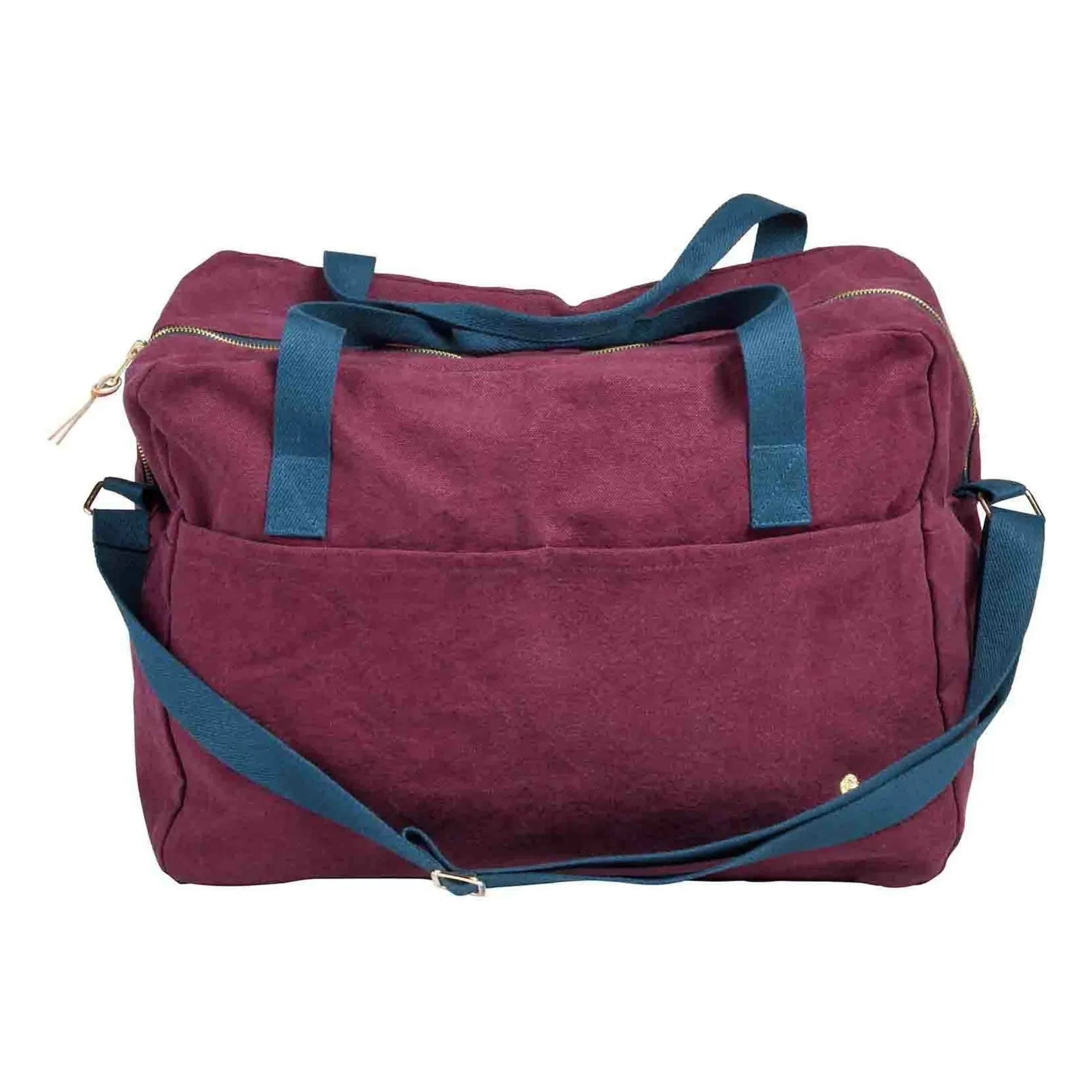 La cerise sur le gâteau - Iona Organic Cotton Travel Bag | Burgundy